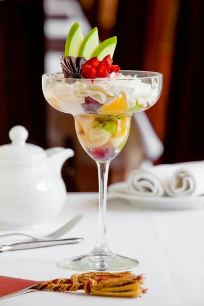 stock image Dessert on table