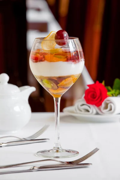 stock image Dessert on table