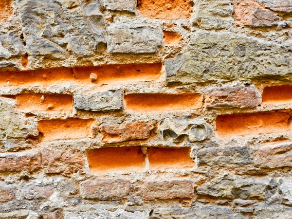 Antik tuğla duvar