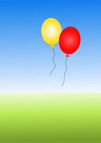 Luftballons — Stockfoto