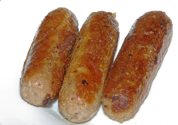 Sausages cooked — Stock Photo, Image