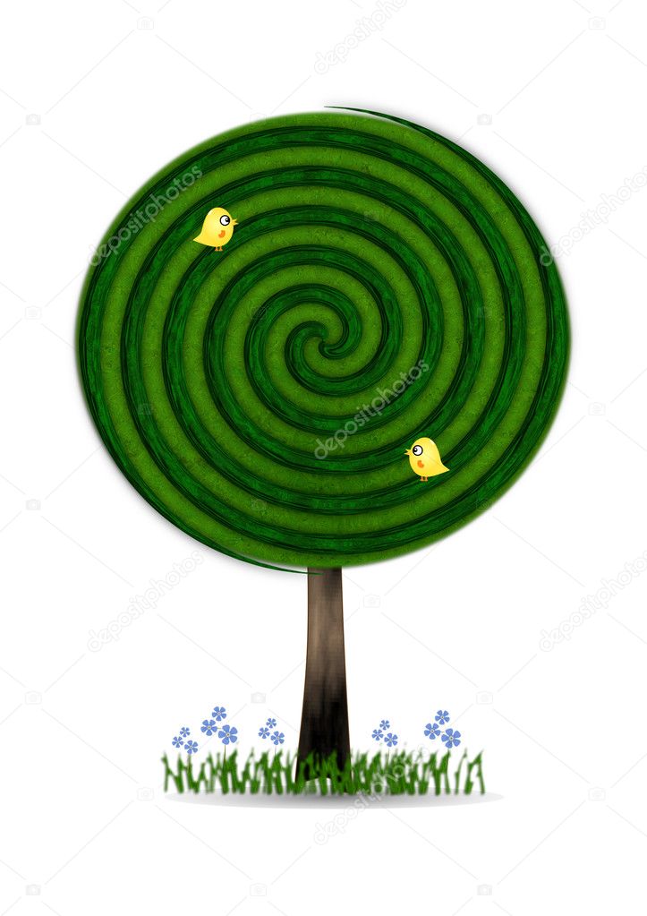 Spiral tree