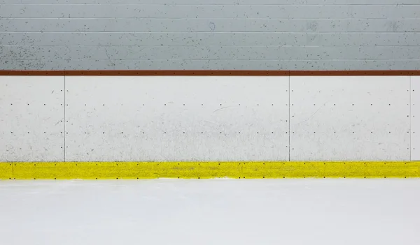 Planches de patinoire de hockey — Photo