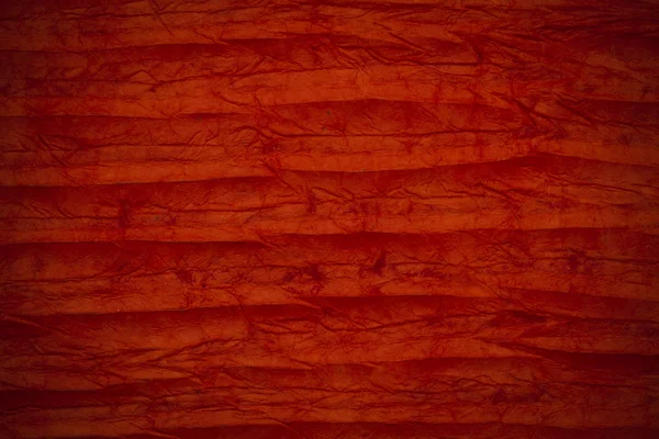 Wrinkled Red Paper — Stock Photo, Image