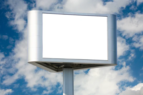 Venkovní reklama billboard — Stock fotografie