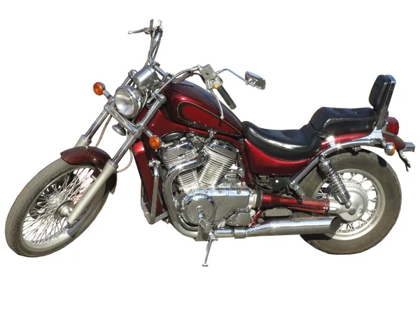 Claret motorcycle. — Stock Photo, Image