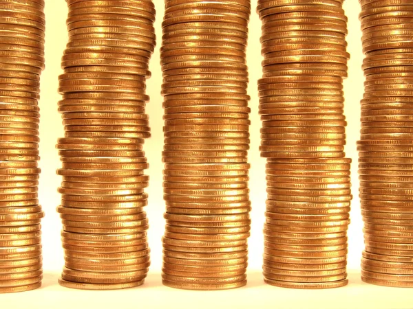 Χρυσά νομίσματα — Φωτογραφία Αρχείου