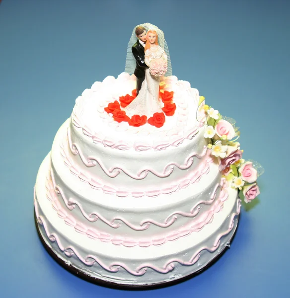 Matrimonio torta — Foto Stock