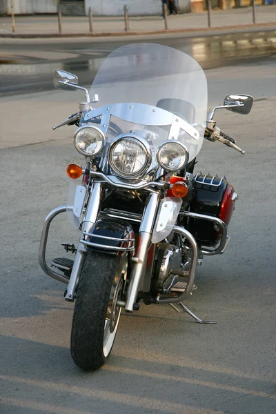大きな華麗なオートバイ. — ストック写真
