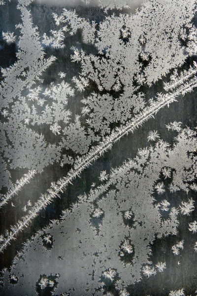 겨울 창... — 스톡 사진