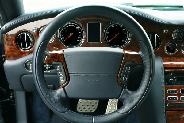 Interior of the prestigious car — Stock Photo, Image