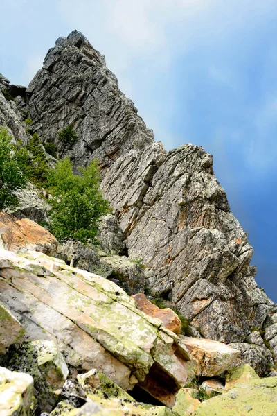 stock image Rock against sky