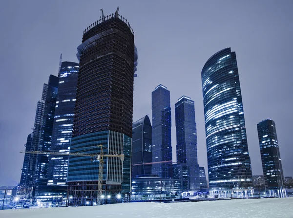 Geschäftszentrum in Moskau. — Stockfoto