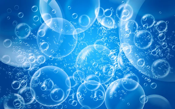 Wasserblasen Stockbild