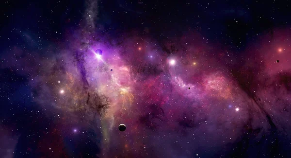 Бесконечная вселенная — стоковое фото