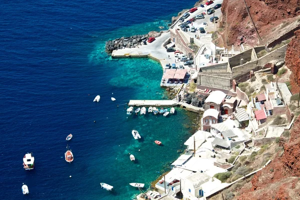 Port of Santorini. — Stock Photo, Image