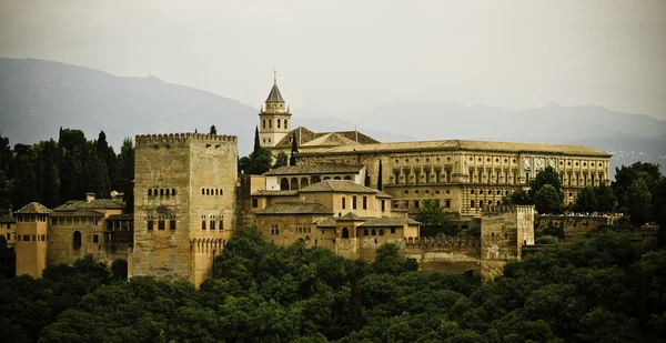 Granada Spain Rechtenvrije Stockfoto's