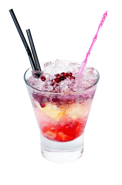 Cocktail con melograno — Foto Stock