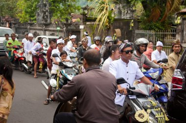 trafik sıkışıklığı Bali
