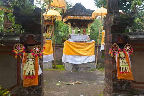 Індуїстський храм на Балі — стокове фото