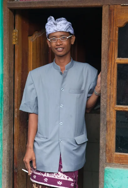 Bali dili adam — Stok fotoğraf