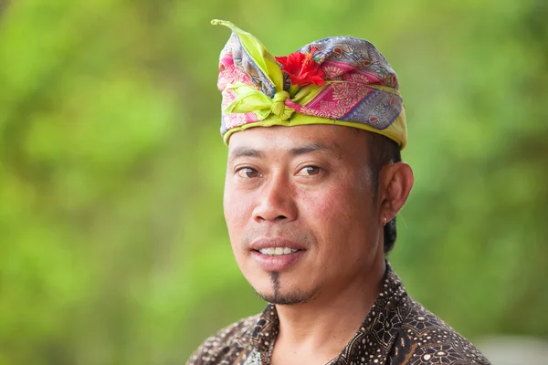 Balinese man — Stock Photo, Image