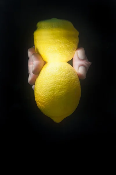 Reflexão de limão — Fotografia de Stock