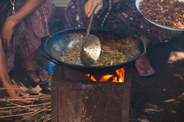 Bali dili pişirme