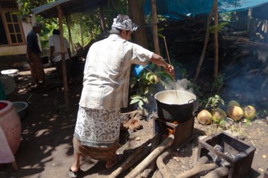 Bali dili pişirme