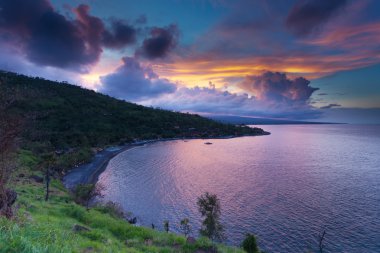 amed Körfezi'nde Günbatımı