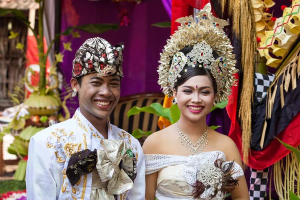 Balinese huwelijk — Stockfoto