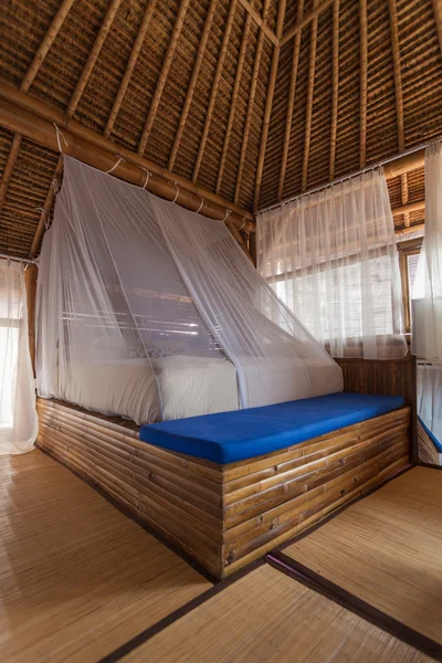 Bamboo bedroom — Stock Photo, Image