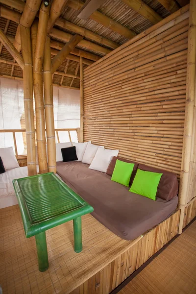 Salon en bambou — Photo
