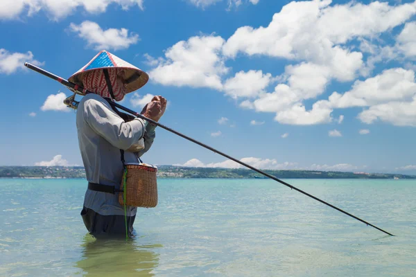 Pesca de linha — Fotografia de Stock