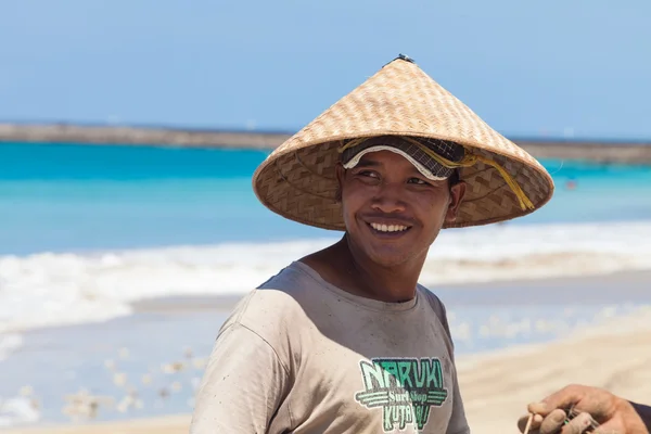 Balinese vissers — Stockfoto