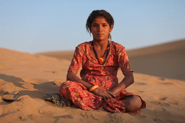 Chica Rajasthani — Foto de Stock