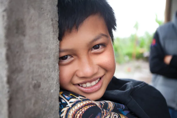 Balinese jongen — Stockfoto