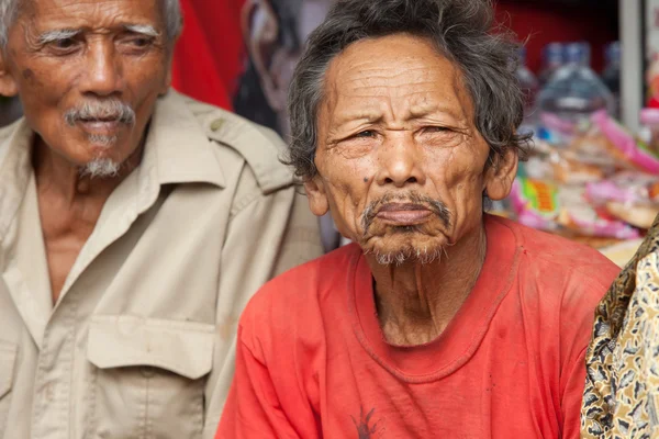 Old Balinese men — Stock Photo, Image