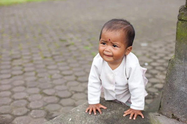 Balinéz csecsemő — Stock Fotó