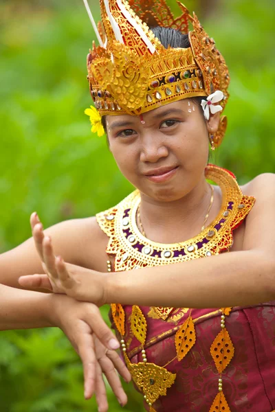 Balinéskou tanečnicí — Stock fotografie