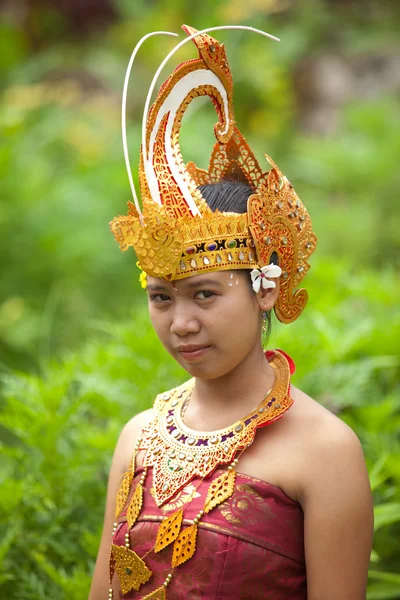 Balili dansçı — Stok fotoğraf