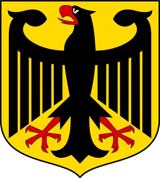 Germany coat of arms — Stock Vector