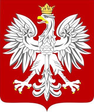 National arms of Poland clipart