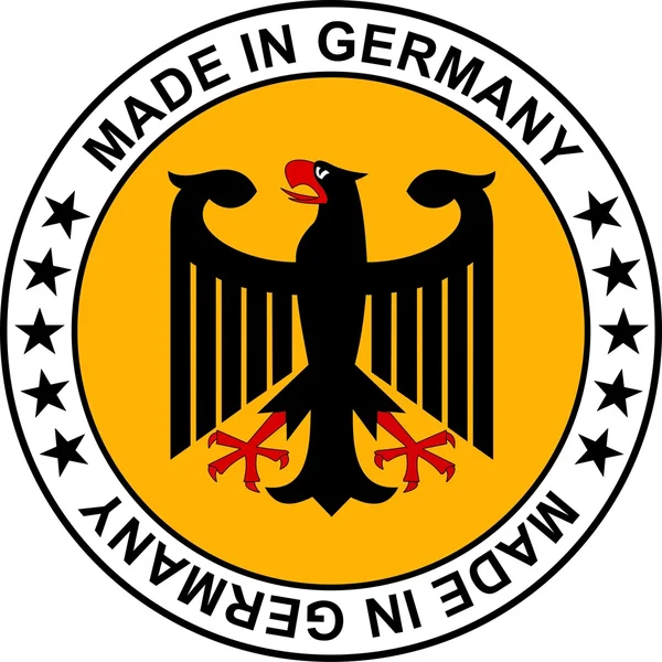 Wykonany w Niemczech — Wektor stockowy