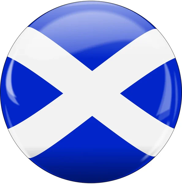 İskoçya bayrağı simgesi — Stok Vektör