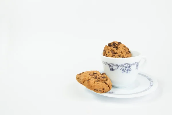 Biscuits sur tasse — Photo