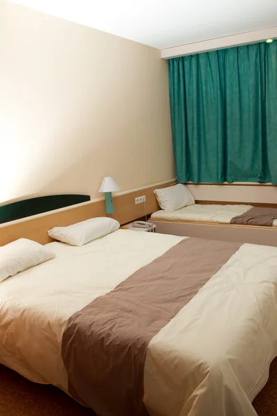 Dwa łóżka — Zdjęcie stockowe