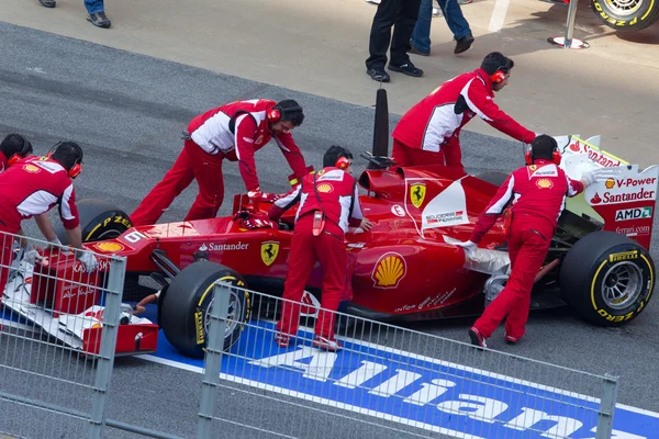 Felipe Massa, scuderia Ferrari 2012 — Foto de Stock