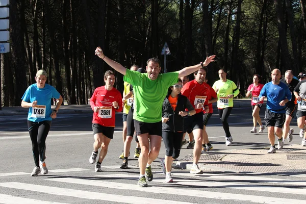 Závodníci maraton — Stock fotografie
