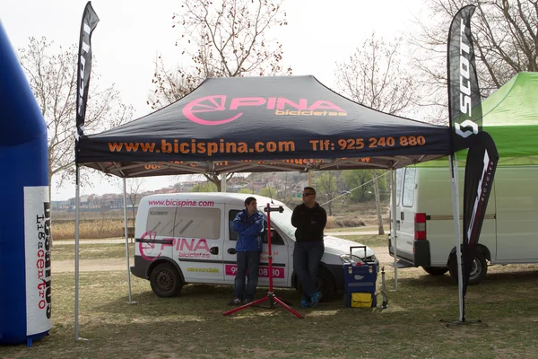 Patrocinador stand — Foto de Stock